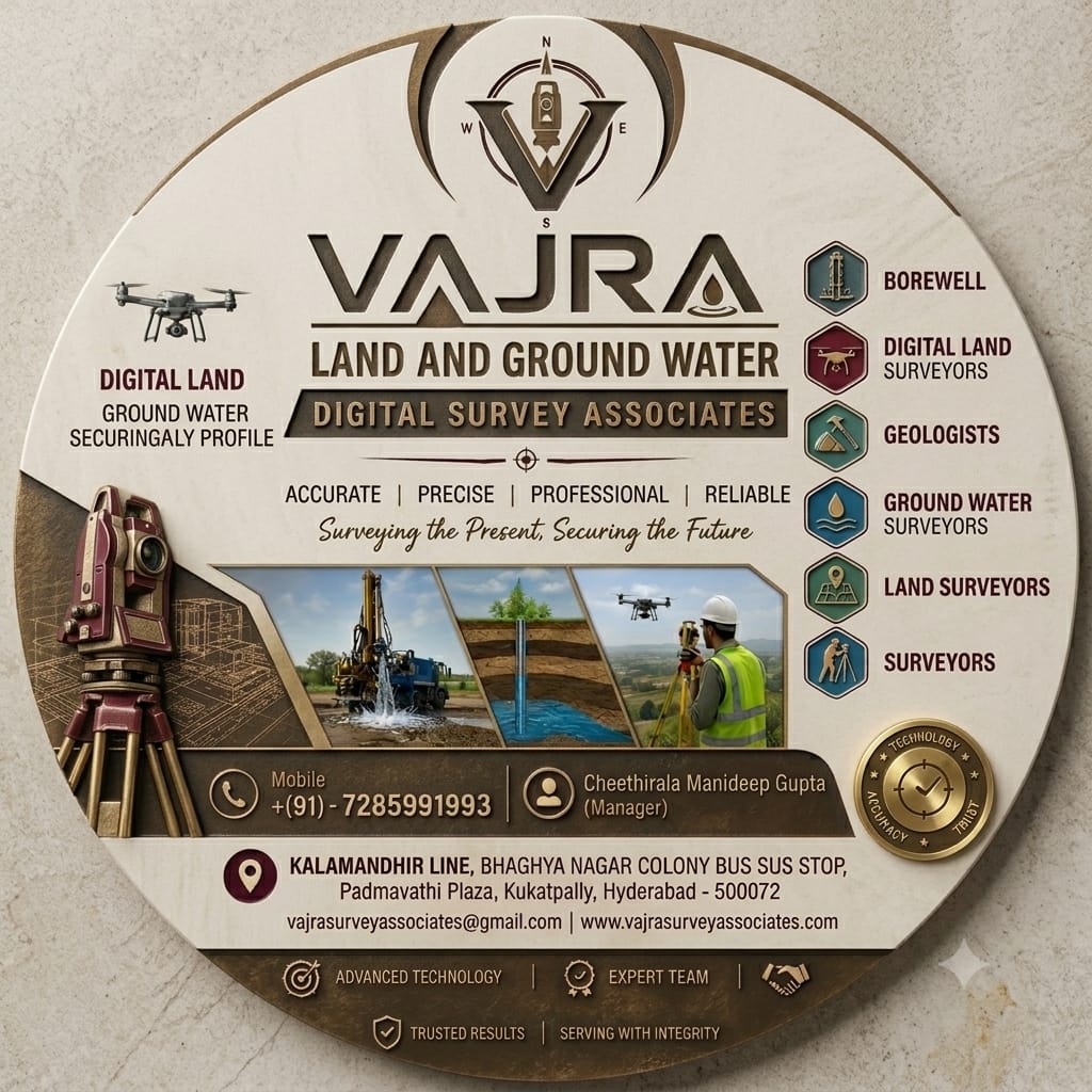 VAJRA GROUND WATER AND LAND SURVEY ASSOCIATES